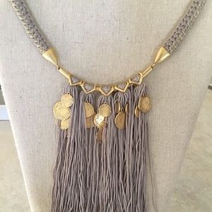 Stella &dot fringe necklace